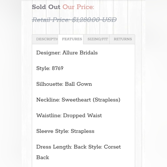 Allure Signature, Classice Ivory, Wedding Gown, Size 18, Swarovski Crystals - Picture 10 of 16